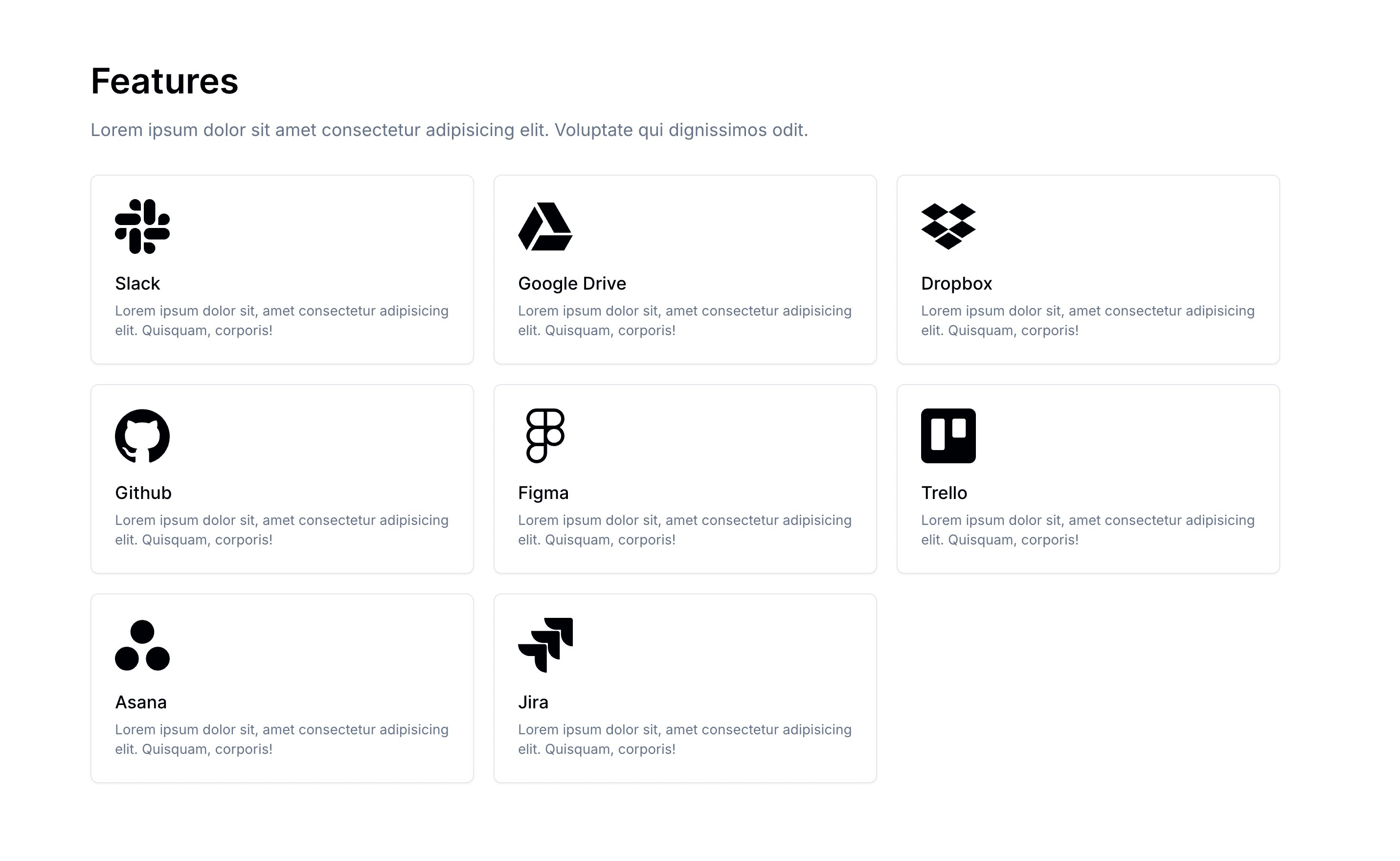 Feature Components Pre-installed Components | Indie Kit Docs