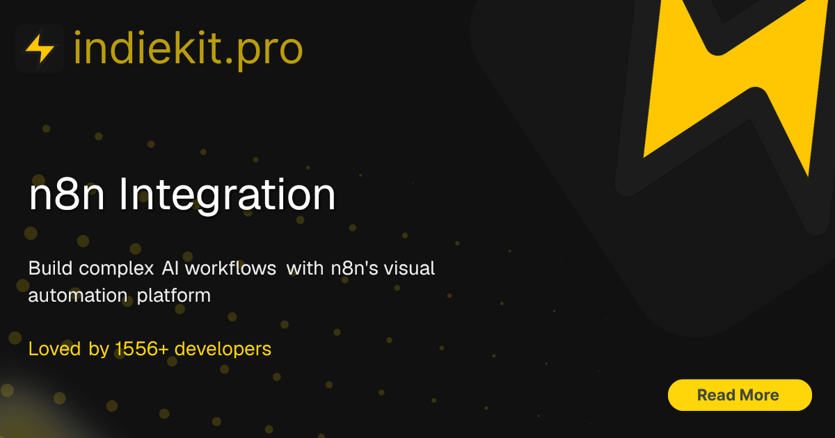 n8n Integration | Indie Kit Docs