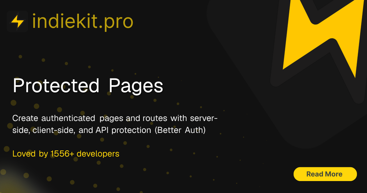 Protected Pages | Indie Kit Docs