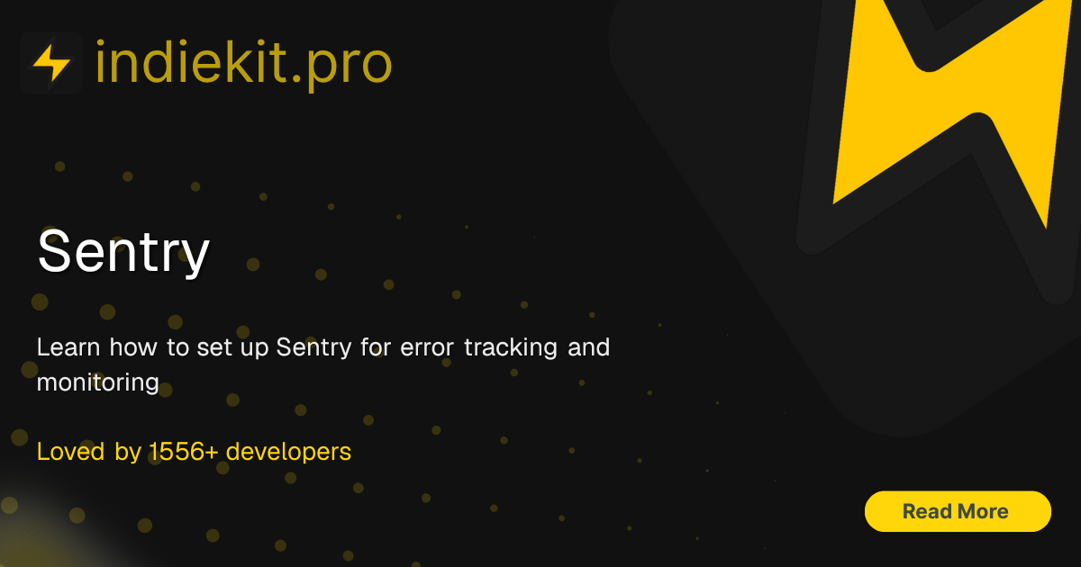 Sentry | Indie Kit Docs